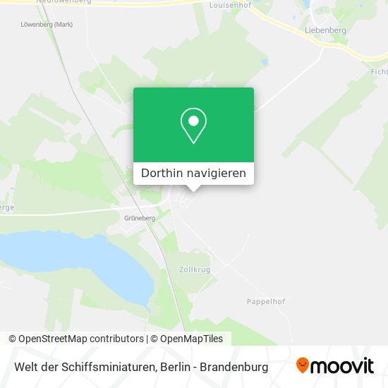 Welt der Schiffsminiaturen Karte