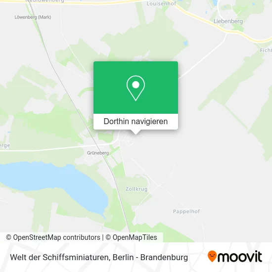 Welt der Schiffsminiaturen Karte