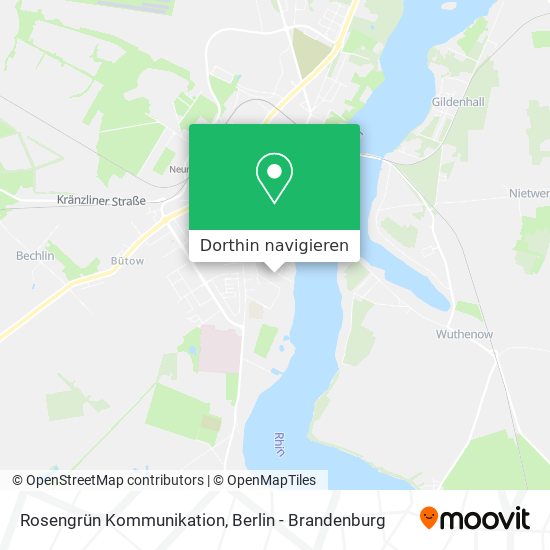 Rosengrün Kommunikation Karte