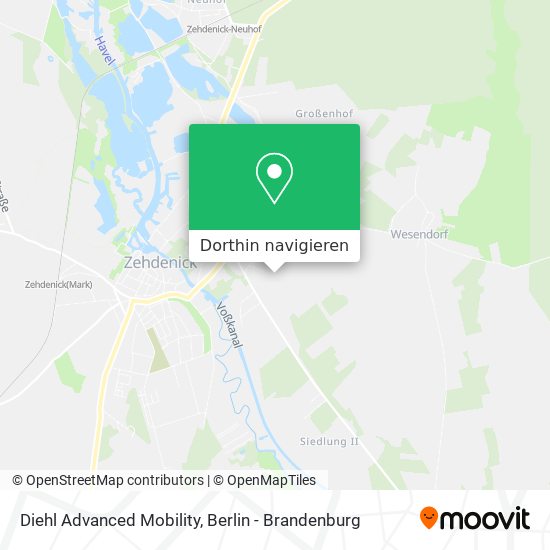Diehl Advanced Mobility Karte