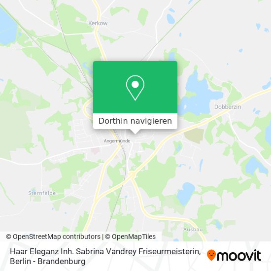 Haar Eleganz Inh. Sabrina Vandrey Friseurmeisterin Karte