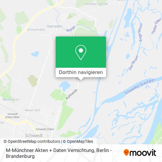 M-Münchner Akten + Daten Vernichtung Karte