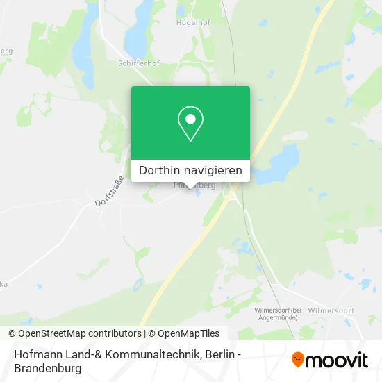 Hofmann Land-& Kommunaltechnik Karte
