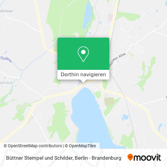 Büttner Stempel und Schilder Karte
