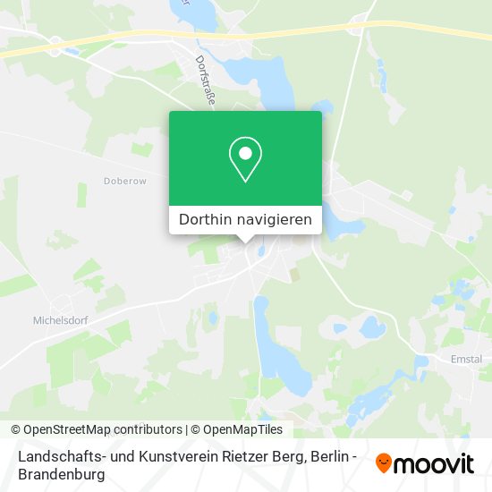Landschafts- und Kunstverein Rietzer Berg Karte