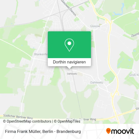 Firma Frank Müller Karte