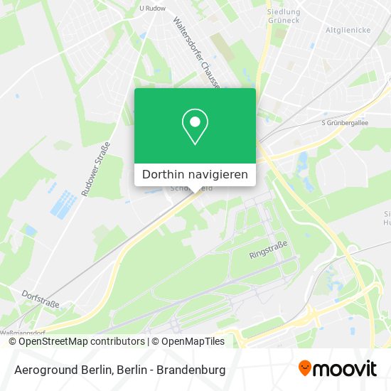 Aeroground Berlin Karte