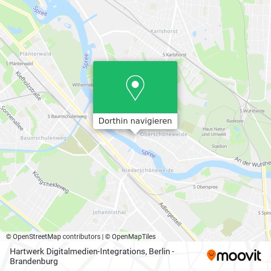 Hartwerk Digitalmedien-Integrations Karte