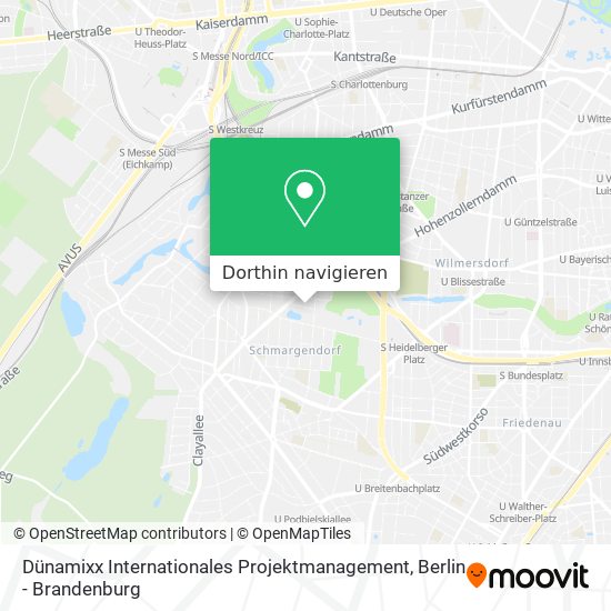 Dünamixx Internationales Projektmanagement Karte