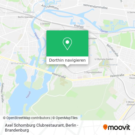 Axel Schomburg Clubrestaurant Karte