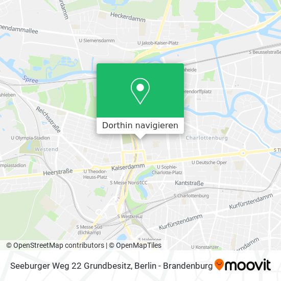 Seeburger Weg 22 Grundbesitz Karte