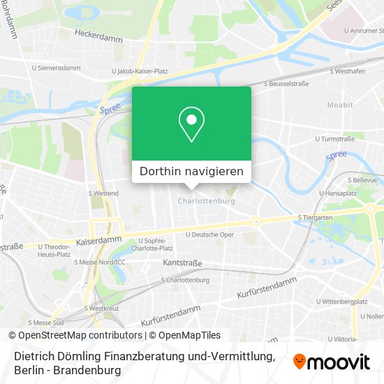 Dietrich Dömling Finanzberatung und-Vermittlung Karte