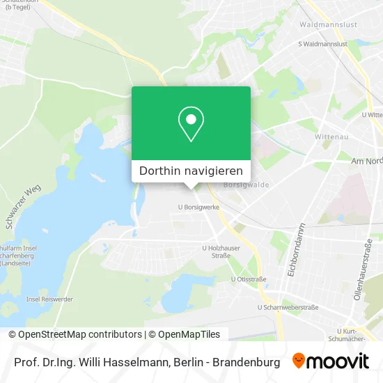 Prof. Dr.Ing. Willi Hasselmann Karte