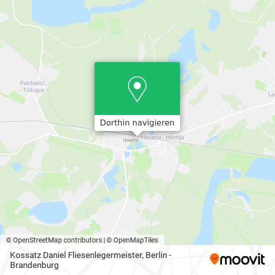 Kossatz Daniel Fliesenlegermeister Karte