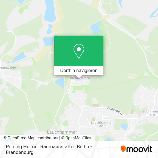 Pohling Helmer Raumausstatter Karte