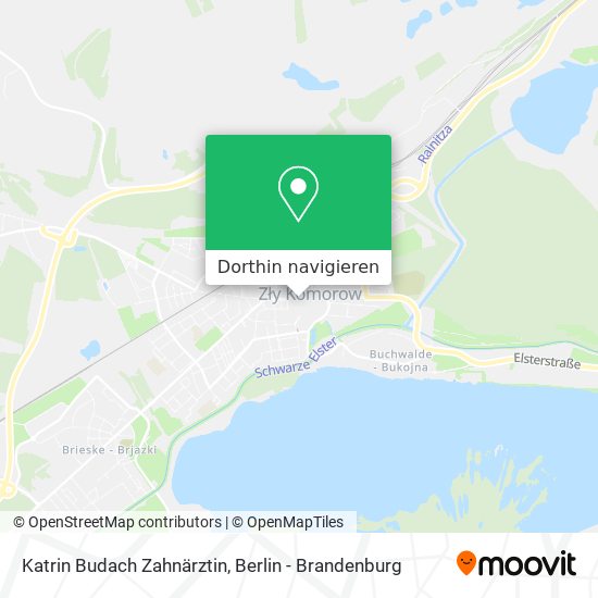 Katrin Budach Zahnärztin Karte