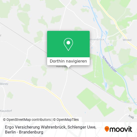 Ergo Versicherung Wahrenbrück, Schlenger Uwe Karte