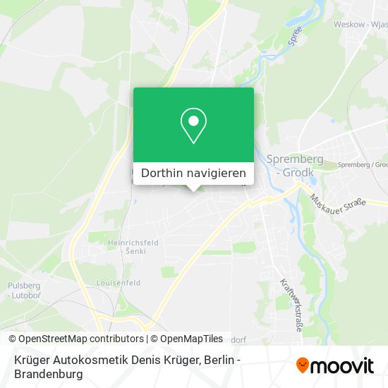 Krüger Autokosmetik Denis Krüger Karte