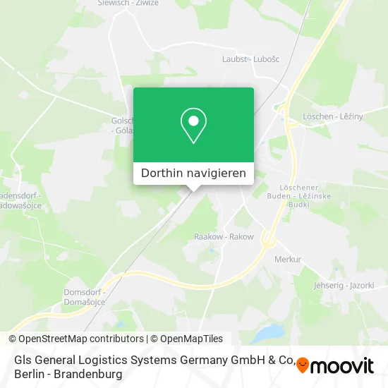 Gls General Logistics Systems Germany GmbH & Co Karte