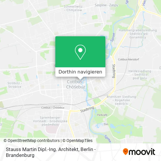 Stauss Martin Dipl.-Ing. Architekt Karte