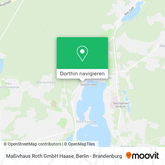 Maßivhaus Roth GmbH Haase Karte