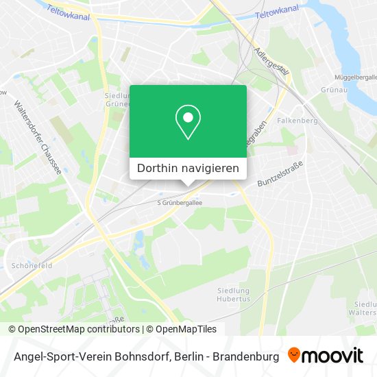 Angel-Sport-Verein Bohnsdorf Karte