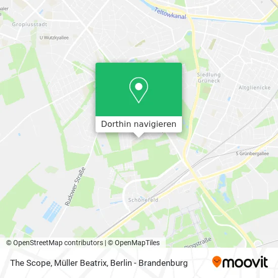 The Scope, Müller Beatrix Karte