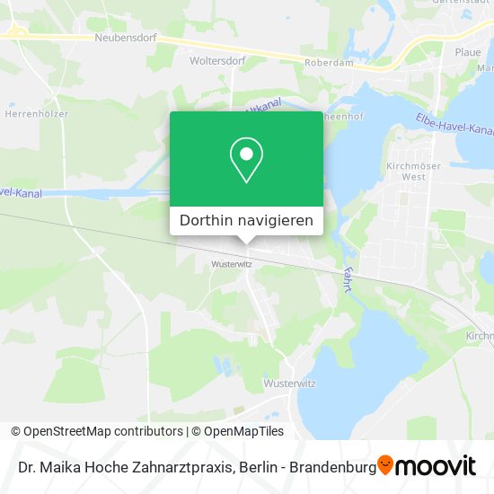 Dr. Maika Hoche Zahnarztpraxis Karte