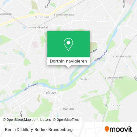 Berlin Distillery Karte