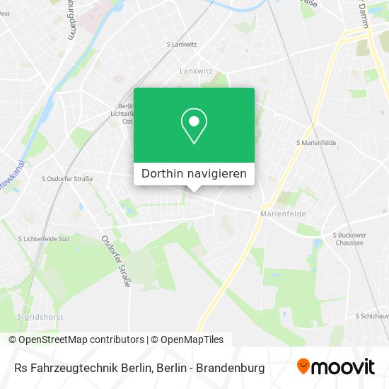 Rs Fahrzeugtechnik Berlin Karte