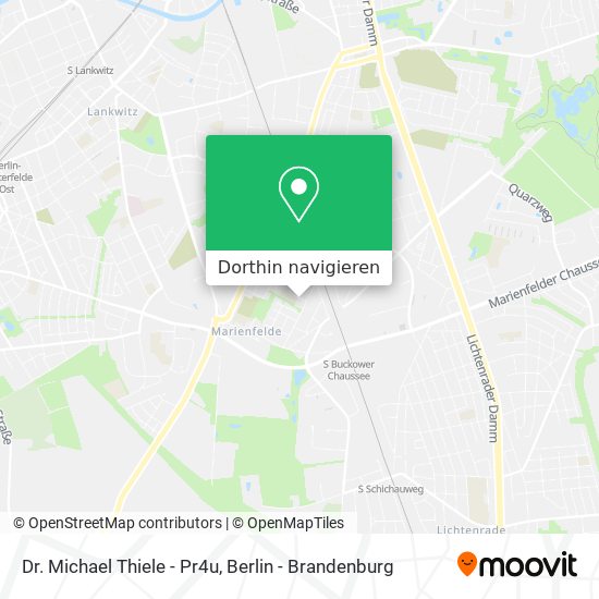 Dr. Michael Thiele - Pr4u Karte