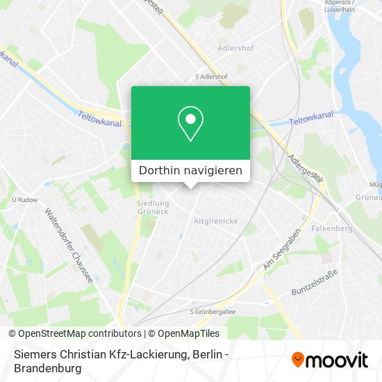 Siemers Christian Kfz-Lackierung Karte