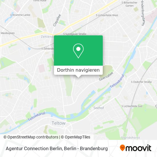 Agentur Connection Berlin Karte