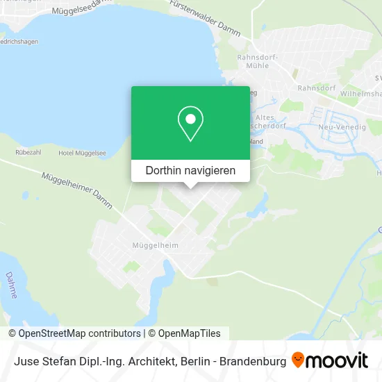 Juse Stefan Dipl.-Ing. Architekt Karte