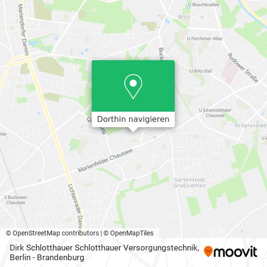 Dirk Schlotthauer Schlotthauer Versorgungstechnik Karte