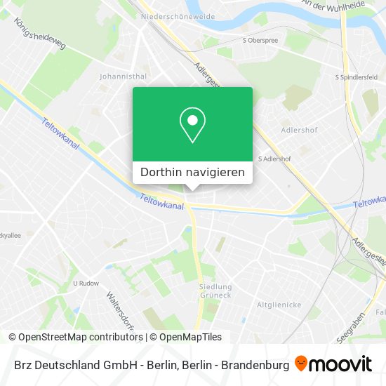 Brz Deutschland GmbH - Berlin Karte