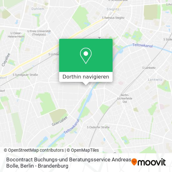 Bocontract Buchungs-und Beratungsservice Andreas Bolle Karte