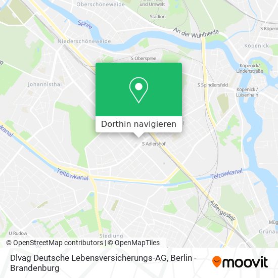 Dlvag Deutsche Lebensversicherungs-AG Karte