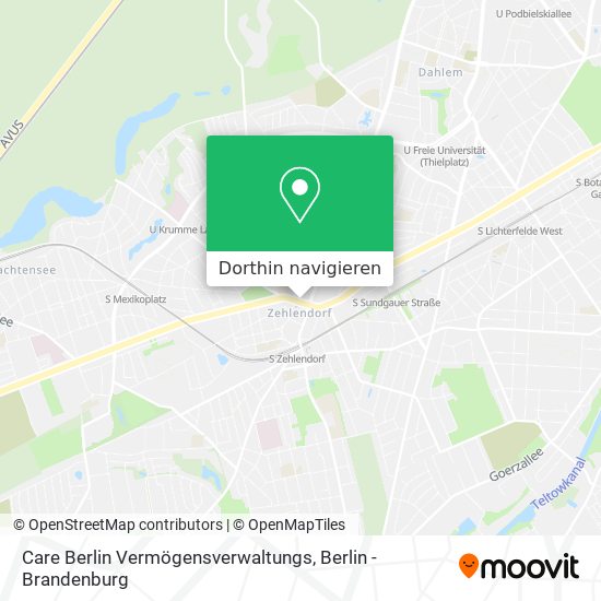 Care Berlin Vermögensverwaltungs Karte