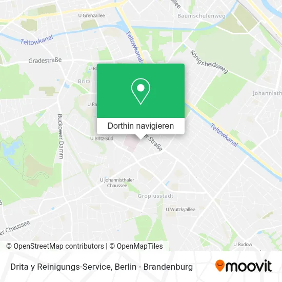 Drita y Reinigungs-Service Karte