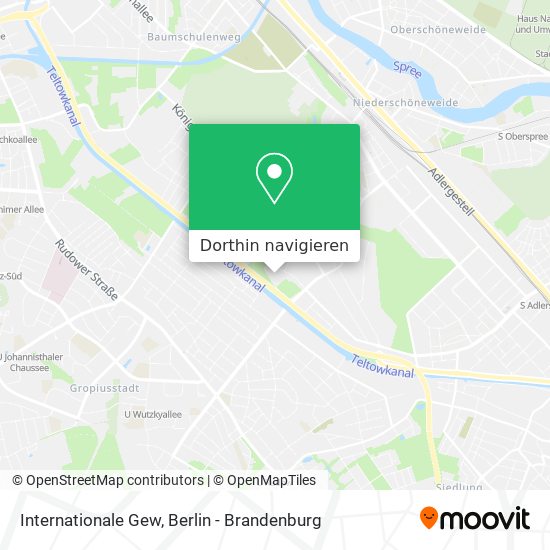 Internationale Gew Karte