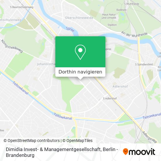 Dimidia Invest- & Managementgesellschaft Karte