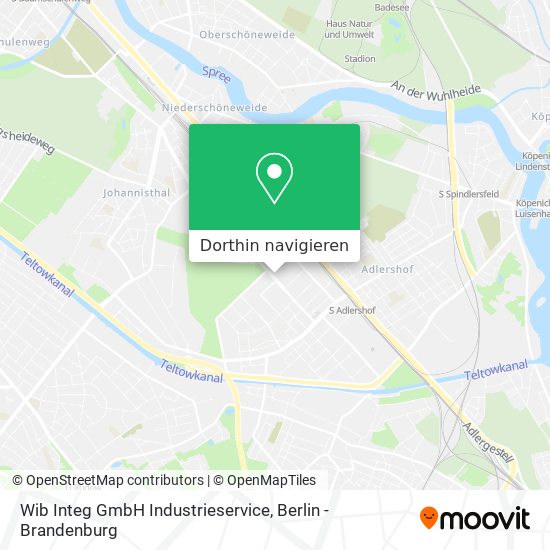 Wib Integ GmbH Industrieservice Karte