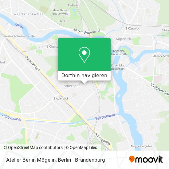 Atelier Berlin Mögelin Karte