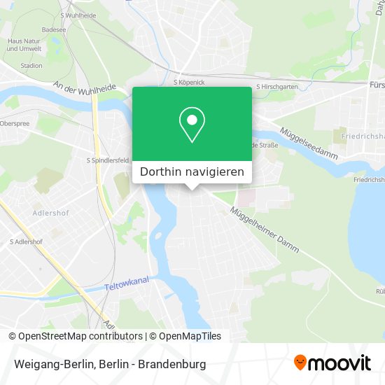 Weigang-Berlin Karte