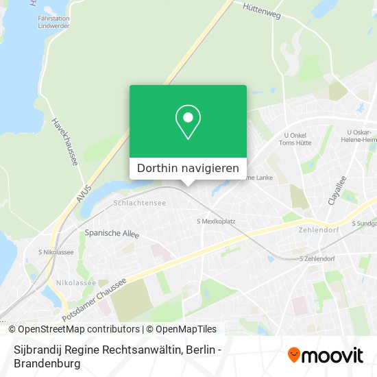 Sijbrandij Regine Rechtsanwältin Karte