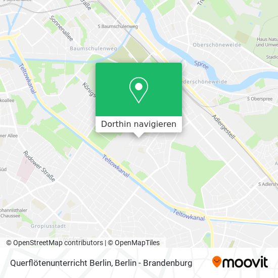 Querflötenunterricht Berlin Karte