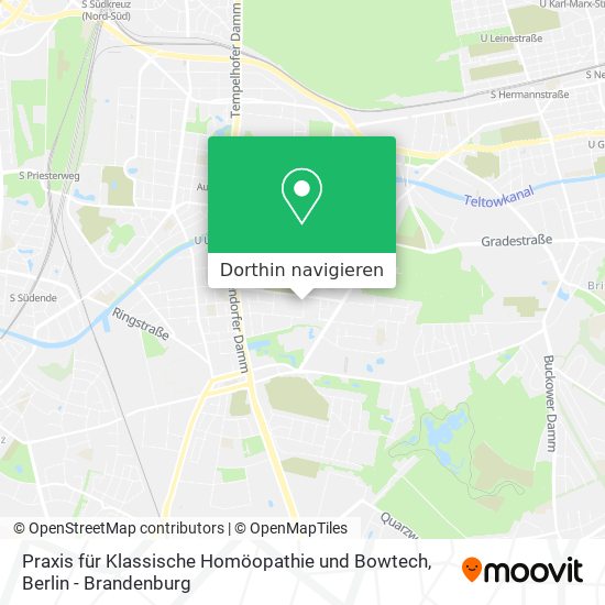 Praxis für Klassische Homöopathie und Bowtech Karte