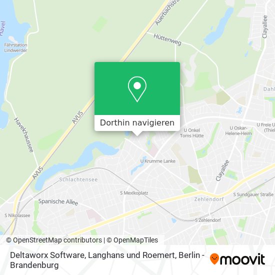 Deltaworx Software, Langhans und Roemert Karte