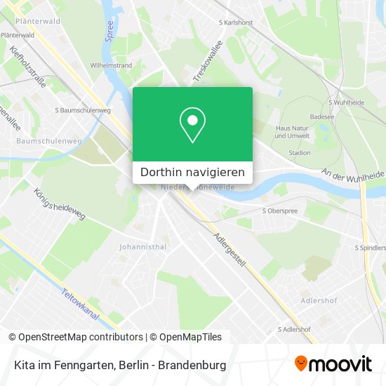 Kita im Fenngarten Karte